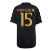 Maillot de Supporter Real Madrid Valverde 15 Troisième 2023-24 Pour Enfant